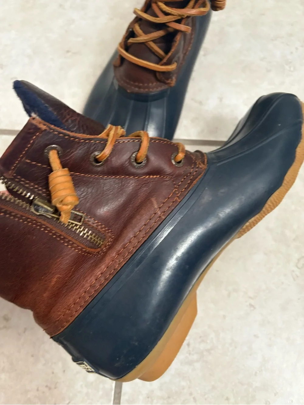 Used Sperry Top-Sider Duck Rain boots Size 6 Women’s